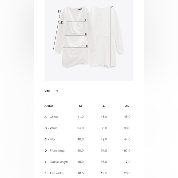 Zara ZW Collection Short Draped Dress - Picture 8 of 8